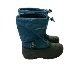 Used Kamik Snow/Hunt/Hike Boots Y Navy Blue Junior 01