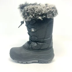 Used Kamik Snow/Hunt/Hike Boots Y Black Junior 01