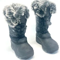 Used Kamik Snow/Hunt/Hike Boots Y Black Junior 01