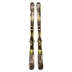 Used K2 AMP 80X Mens DH Ski/Binding Black 170 cm