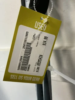 Used KARHU Boys DH Ski Pole Grey 85 cm / 34 in