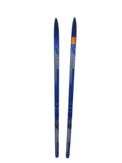 Used Karhu Boys XC Skis Only Royal Blue