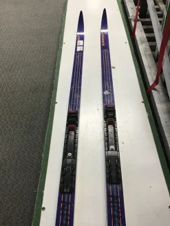 Used Karhu SIDEKICK Girls XC Ski/Binding Royal Blue 170 cm