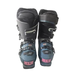 Used K2 BFC W 95 WMNS SKI BOOTS 25 Womens DH Ski Boot Teal 250 MP - M07 - W08