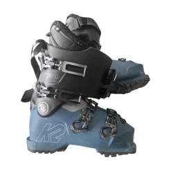 Used K2 BFC W 95 WMNS SKI BOOTS 25 Womens DH Ski Boot Teal 250 MP - M07 - W08