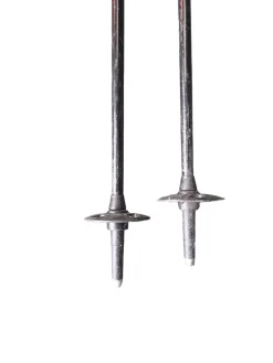 Used K2 COMPOSITE SKI POLES Boys DH Ski Pole Black 110 cm / 44 in