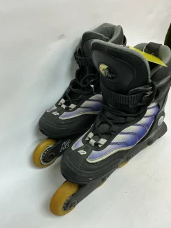 Used K2 ECLIPSE Senior Aggressive Skates Black Senior 7