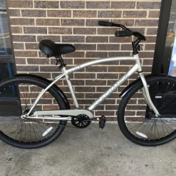 Used Kent 26 IN SEACHANGE MENS CRUISER BIKE Cruiser Bike Mens Grey 43-47cm - 17-18