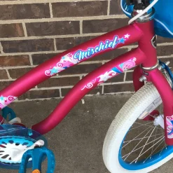 Used Kent MISCHIEF 18 IN GIRLS BIKE BMX Bike Girls Pink 18
