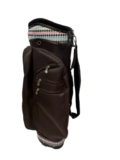 Used KERI GOLF Womens 14-Way Cart Bag Brown