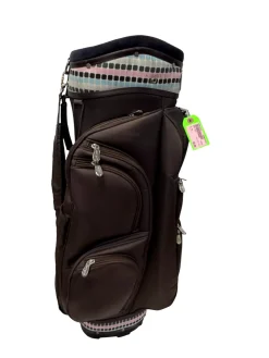 Used KERI GOLF Womens 14-Way Cart Bag Brown