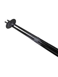 Used KERMA VECTOR POLES 120CM Mens DH Ski Pole Black 120 cm / 48 in