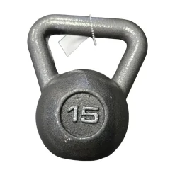 Used Kettle Dumbbell (Each) Grey 15 lb