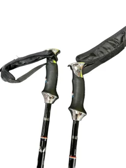 Used K2 EXO 6 SPEED CARBON COMPOSITE Mens DH Ski Pole Black 125 cm / 50 in