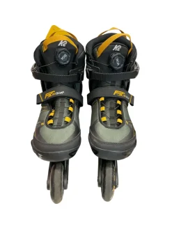 Used K2 FIT 80 BOA SZ 10 Senior Rec Fitness Skates Green Senior 10