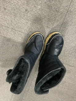 Used KHOMBU SNOW BOOTS Snow/Hunt/Hike Boots Y Black Youth 13.0