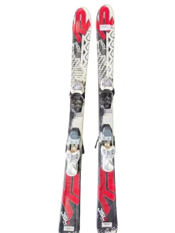 Used K2 INDY JUNIOR SKIS W/MARKER 4.5 BINDINGS Boys DH Ski/Binding None 112 cm