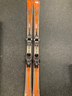 Used K2 KONIC Mens DH Ski/Binding Orange 177 cm