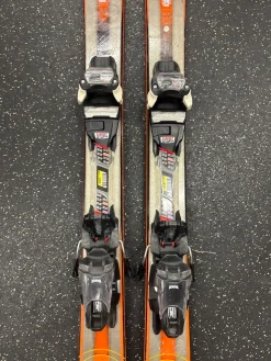 Used K2 KONIC SKIS Mens DH Ski/Binding Orange 170 cm