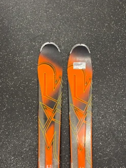 Used K2 KONIC SKIS Mens DH Ski/Binding Orange 170 cm