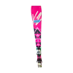 Used K2 LUV BUG GIRLS SKIS Girls DH Ski/Binding Pink 136 cm