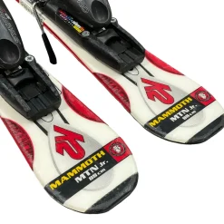 Used K2 MAMMOTH MTN Boys DH Ski/Binding Red 88 cm
