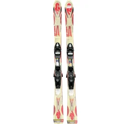 Used K2 MAMMOTH MTN JR Boys DH Ski/Binding Red 136 cm