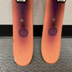 Used K2 MISCONDUCT Girls DH Ski/Binding Coral 119 cm