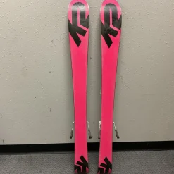 Used K2 MISCONDUCT Girls DH Ski/Binding Coral 119 cm