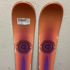 Used K2 MISCONDUCT Girls DH Ski/Binding Coral 119 cm