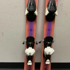 Used K2 MISCONDUCT Girls DH Ski/Binding Coral 119 cm