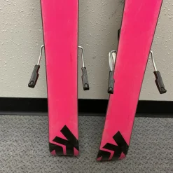 Used K2 MISCONDUCT Girls DH Ski/Binding Coral 119 cm