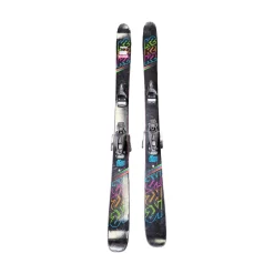 Used K2 MISSCONDUCT SKI W/BINDINGS Womens DH Ski/Binding Black 149 cm