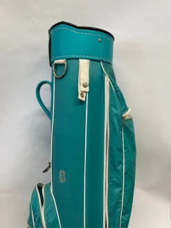 Used Knight BLUE LEATHER BAG Womens Cart Bag Royal Blue