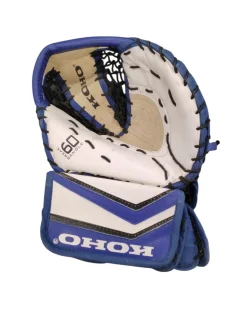 Used Koho KOHO GM490JR GLOVE Junior Goalie Catcher Navy Blue