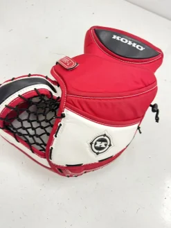 Used Koho 590L Senior Goalie Catcher Red