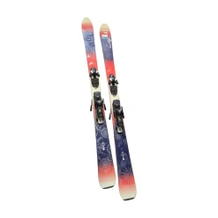 Used K2 OOLALUV 85TI Womens DH Ski/Binding Red 163 cm