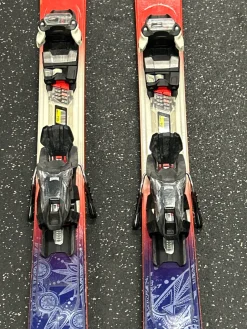 Used K2 OOO LA LUV 85TI Womens DH Ski/Binding Navy Blue 156 cm