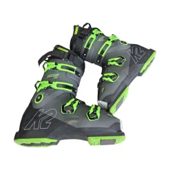 Used K2 RECON 120 MV SKI BOOTS SZ28 Mens DH Ski Boot Grey 280 MP - M10 - W11