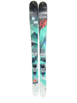 Used K2 REMEDY 102 Womens DH Ski/Binding Royal Blue 156 cm