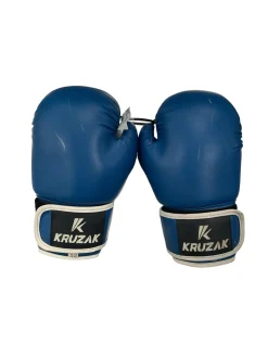 Used KRUZAK Boxing Gloves Royal Blue Junior