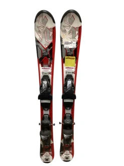 Used K2 STRIKE JR Boys DH Ski/Binding Red 88 cm