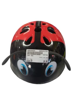 Used LADY BUG Bike Helmet Red SM