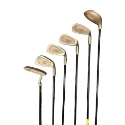 Used, La Jolla MODEL 120 OversizedJUNIOR, Jr Package Set RH, Black, 6 Piece, Putter, 3-9/PW, 1/3 Wood, Super Flex Graphite Shaft