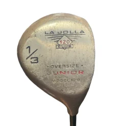 Used, La Jolla MODEL 120 OversizedJUNIOR, Jr Package Set RH, Black, 6 Piece, Putter, 3-9/PW, 1/3 Wood, Super Flex Graphite Shaft