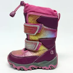 Used LANDS ENDY Pink Snow Boots Youth 07.0