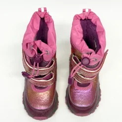 Used LANDS ENDY Pink Snow Boots Youth 07.0
