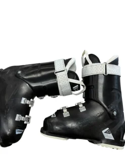 Used Lange RX80 LV Womens DH Ski Boot Black 255 MP - M07.5 - W08.5