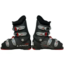 Used Lange SKI BOOTS Boys DH Ski Boot Grey 225 MP - J04.5 - W5.5