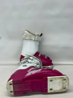 Used Lange STARLET 60 Girls DH Ski Boot Purple 195 MP - Y13